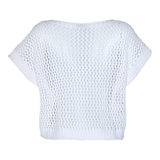 Blusa Tricô Horse Shoe Branca