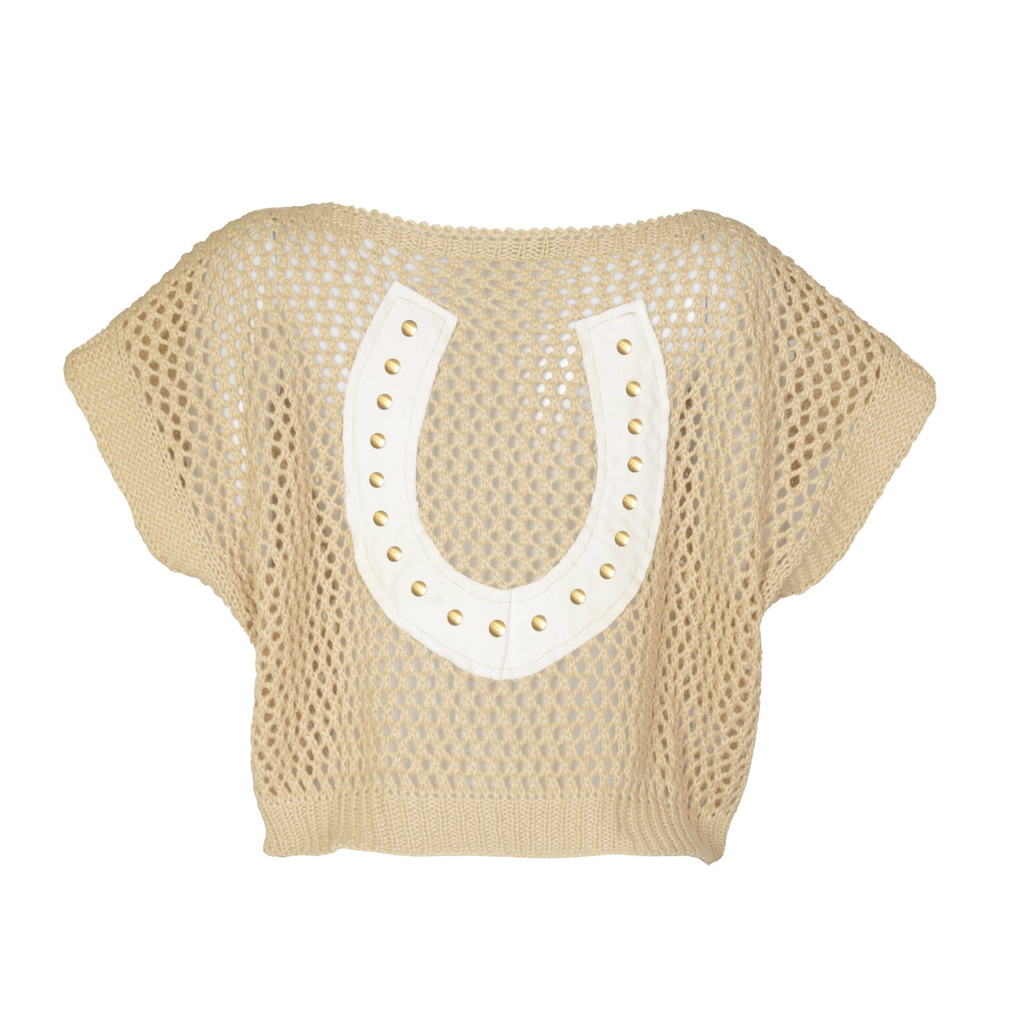 Blusa Tricô Horse Shoe Bege