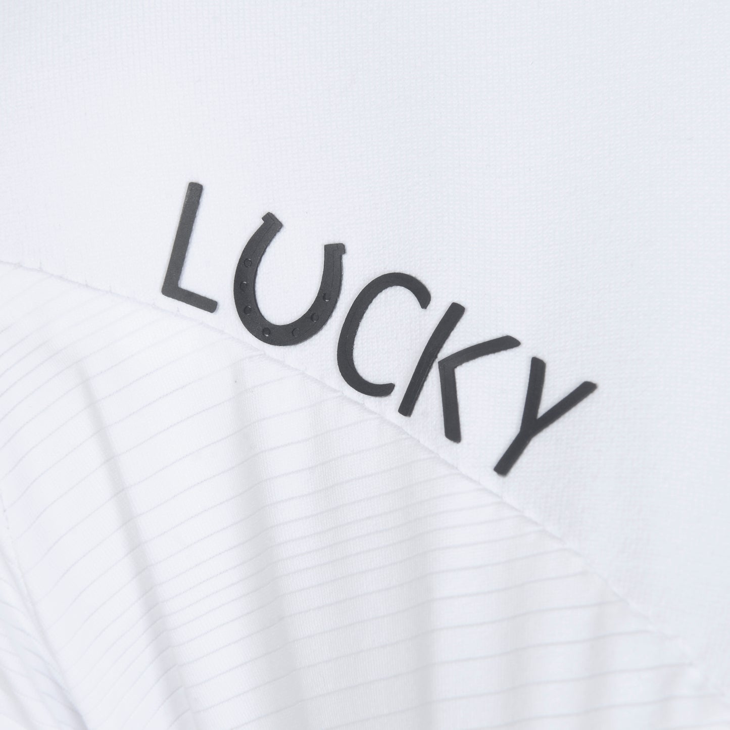 Blusa Prova Hipismo Ibiza SS Branca - Lucky_U Riders