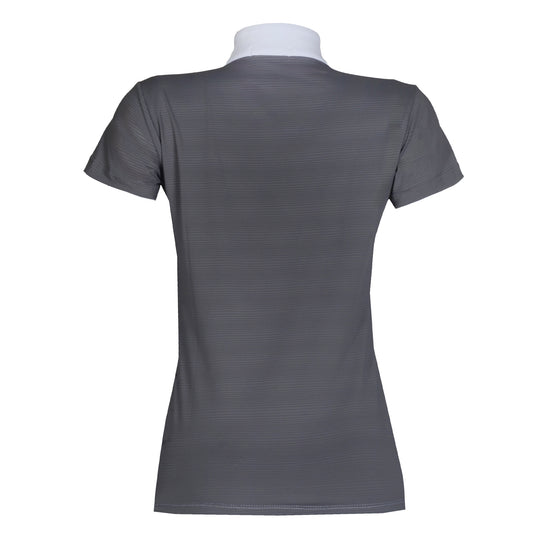 Blusa Prova Hipismo Ibiza SS Branca e Escudo - Lucky_U Riders