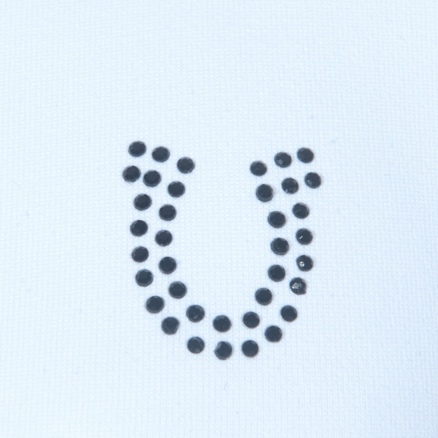 Blusa Prova Hipismo Lucky Shoe SS Embroidered SS Branca - Lucky_U Riders