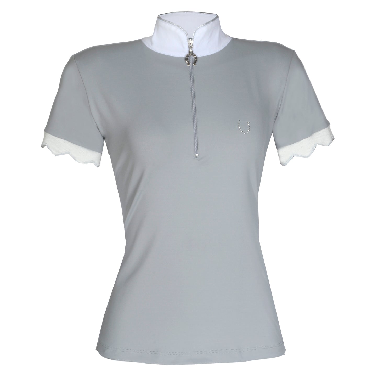 Blusa Prova Hipismo Retilinea SS Espacial - Lucky_U Riders