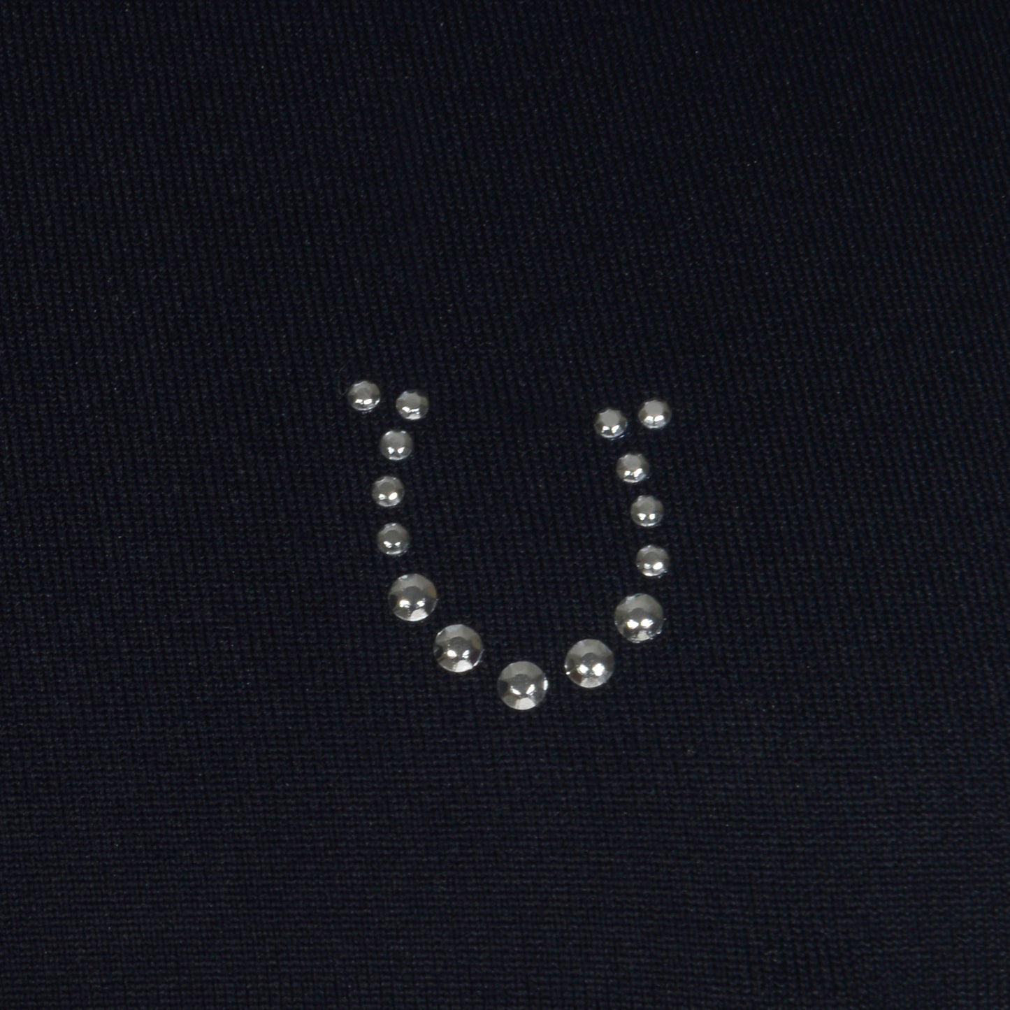 Blusa Prova Hipismo Retilinea SS Preta - Lucky_U Riders