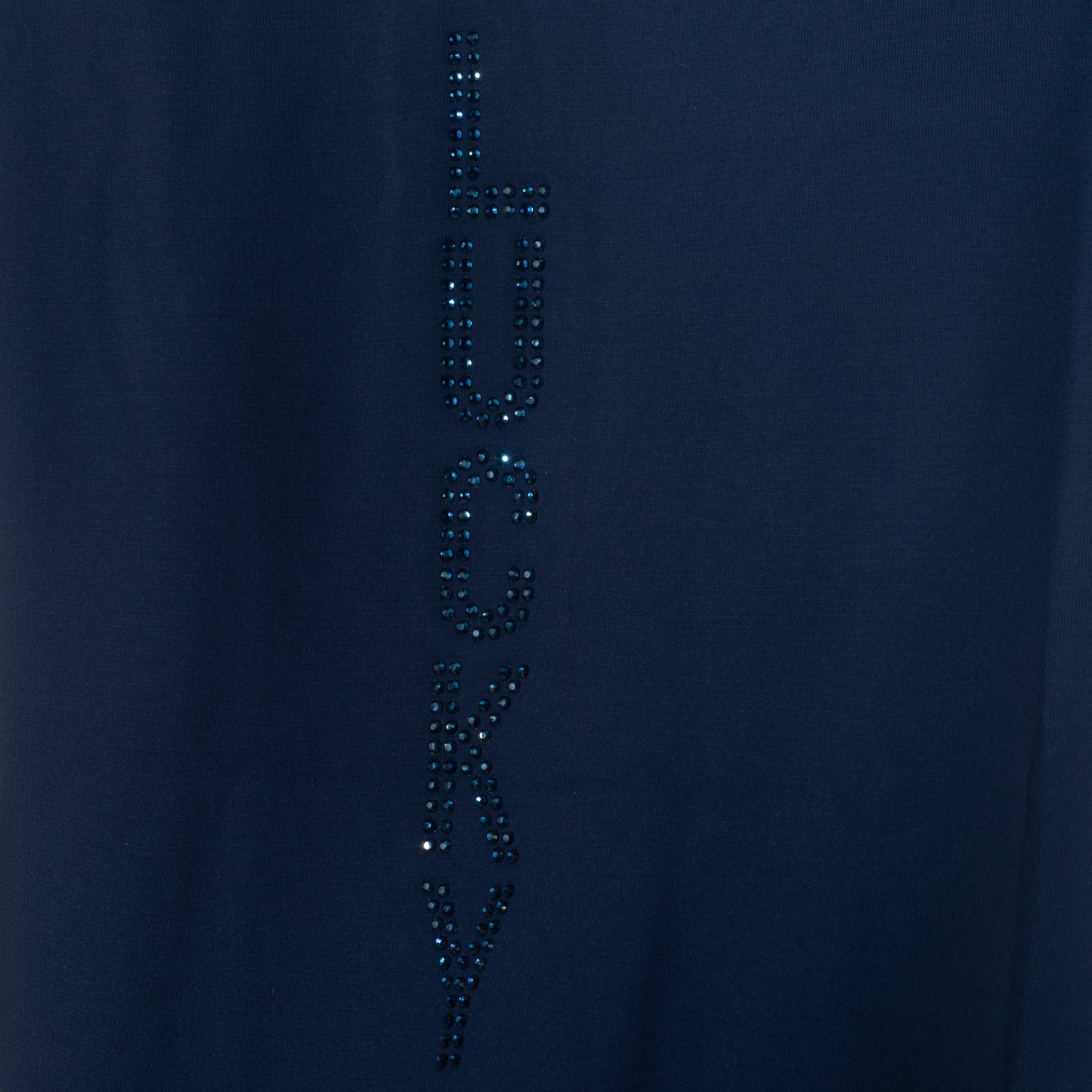 Blusa Prova Hipismo Lucky Shoe SS Marinho - Lucky_U Riders