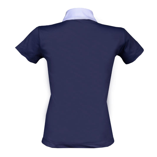 Blusa Prova Hipismo Shadow Infantil Marinho - Lucky_U Riders