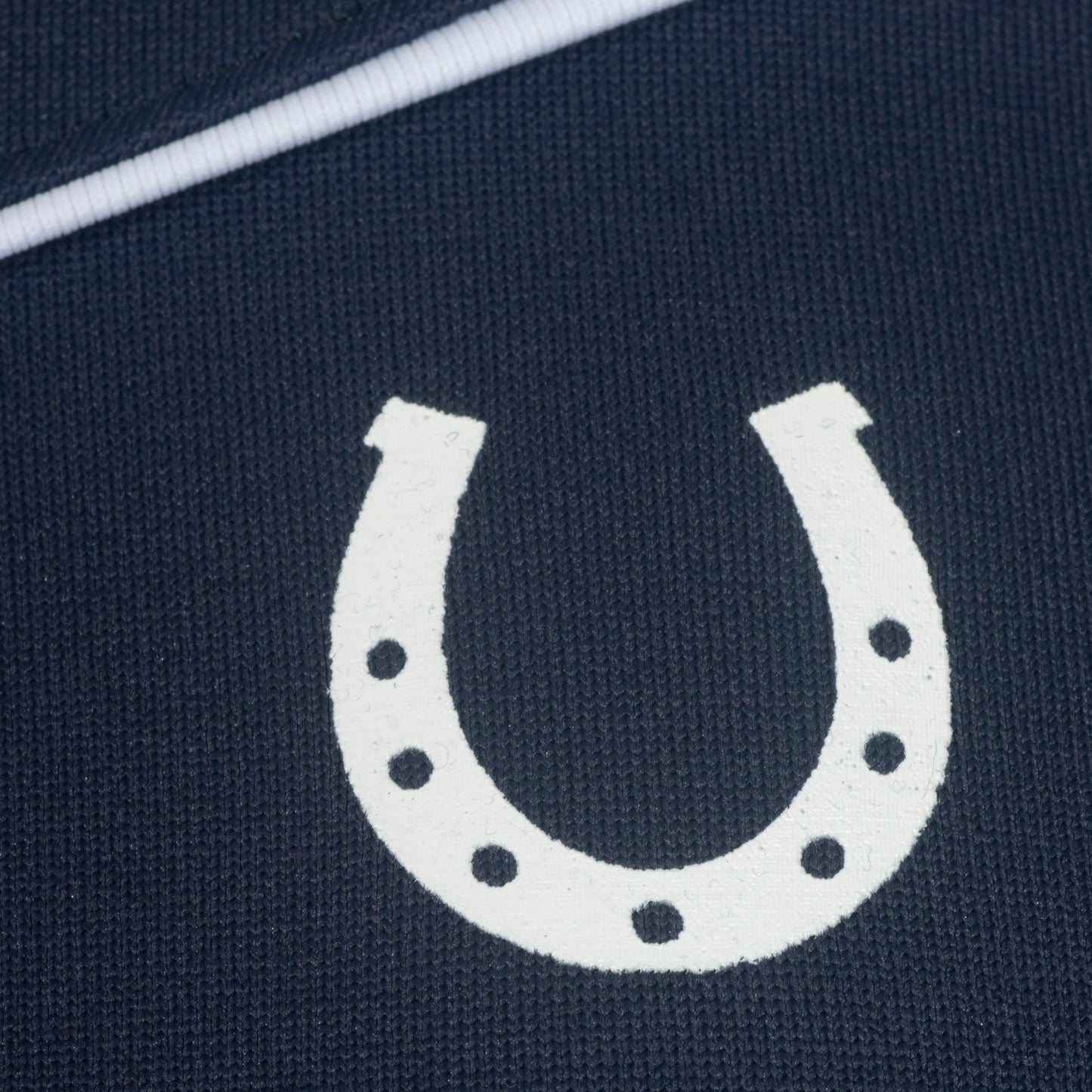 Blusa Prova Hipismo VLook LS Marinho - Lucky_U Riders
