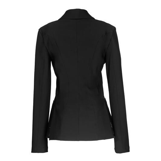 Casaca Feminina Supreme Swarovski Preta - Lucky_U Riders