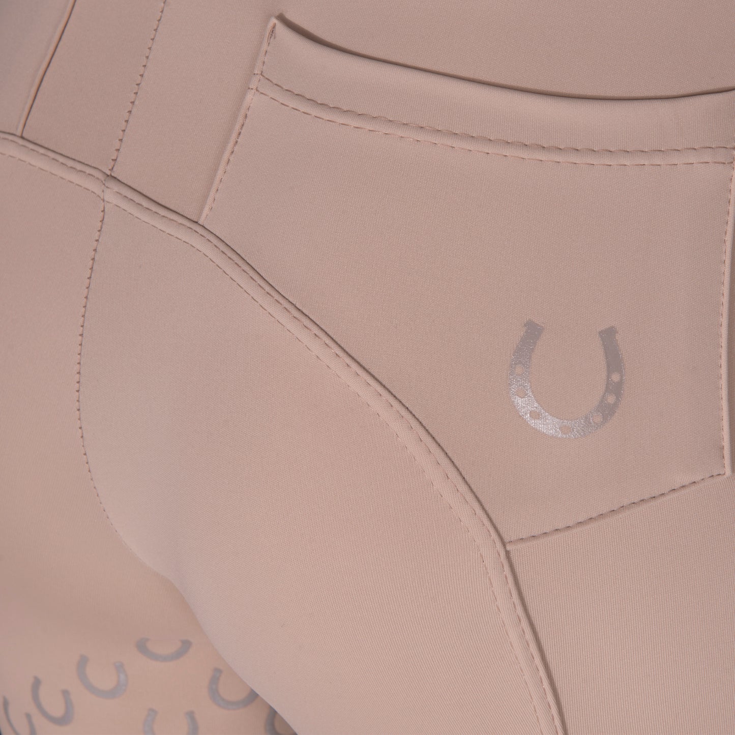 Culote Prova Hipismo Legging Cross Nude - Lucky_U Riders