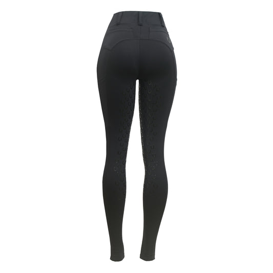 Culote Prova Hipismo Legging Cross Preto - Lucky_U Riders
