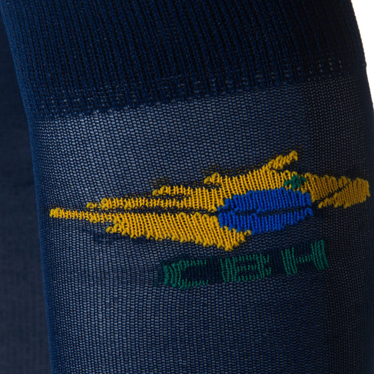 Meia CBH Marinho - Lucky_U Riders