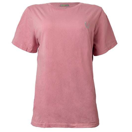 T-Shirt Cavalo 3D Rosa
