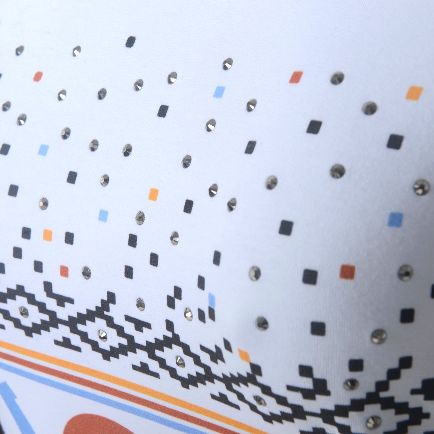 T-Shirt Lucky Sparkle Branca - Lucky_U Riders