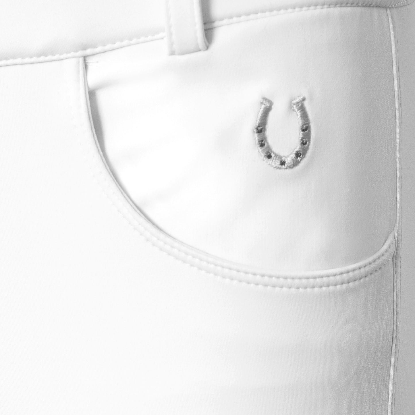 Culote Hipismo Men's Breeches Branco