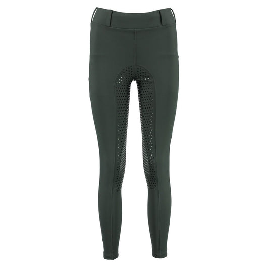 Culote Treino Hipismo All Grip Infantil Chumbo - Lucky_U Riders