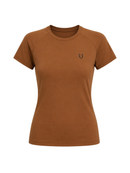 Blusa Treino Hipismo Training Tech Lucky Shoe SS Capuccino