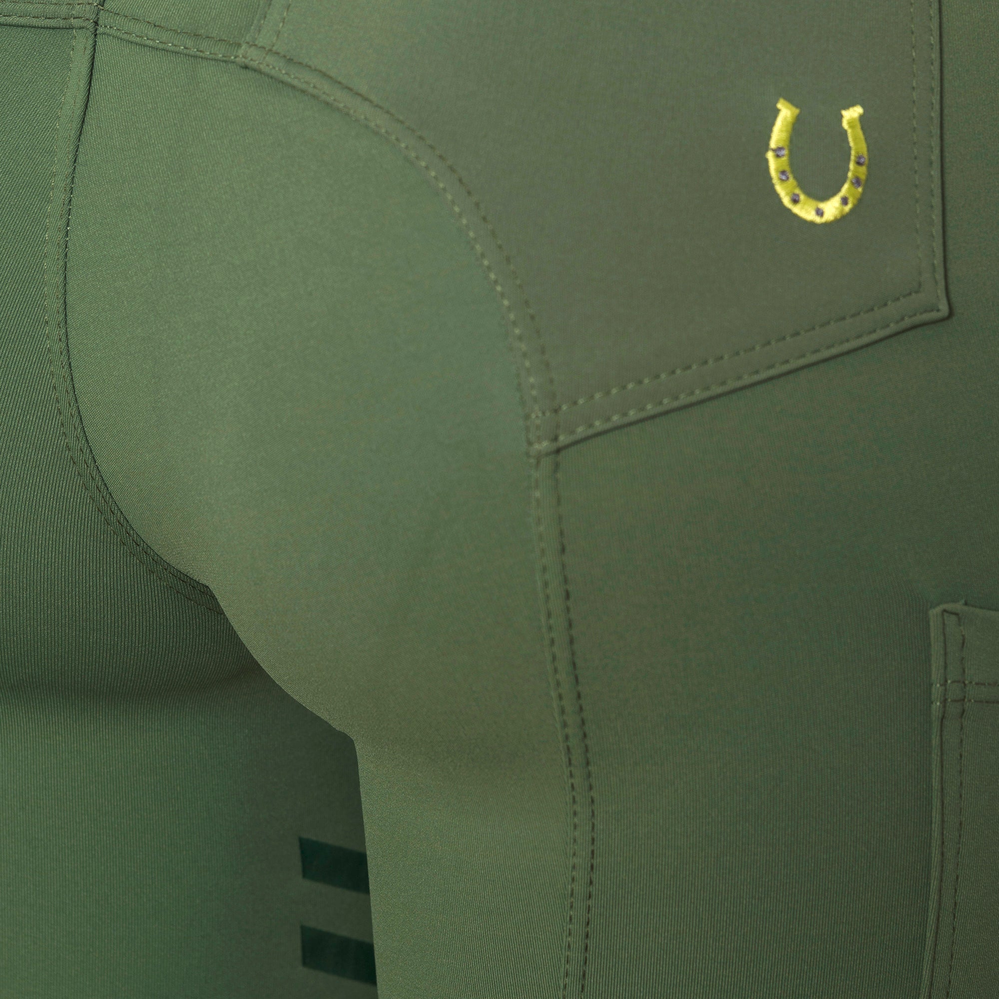 Culote Treino Hipismo - New Breeches Infantil Exército