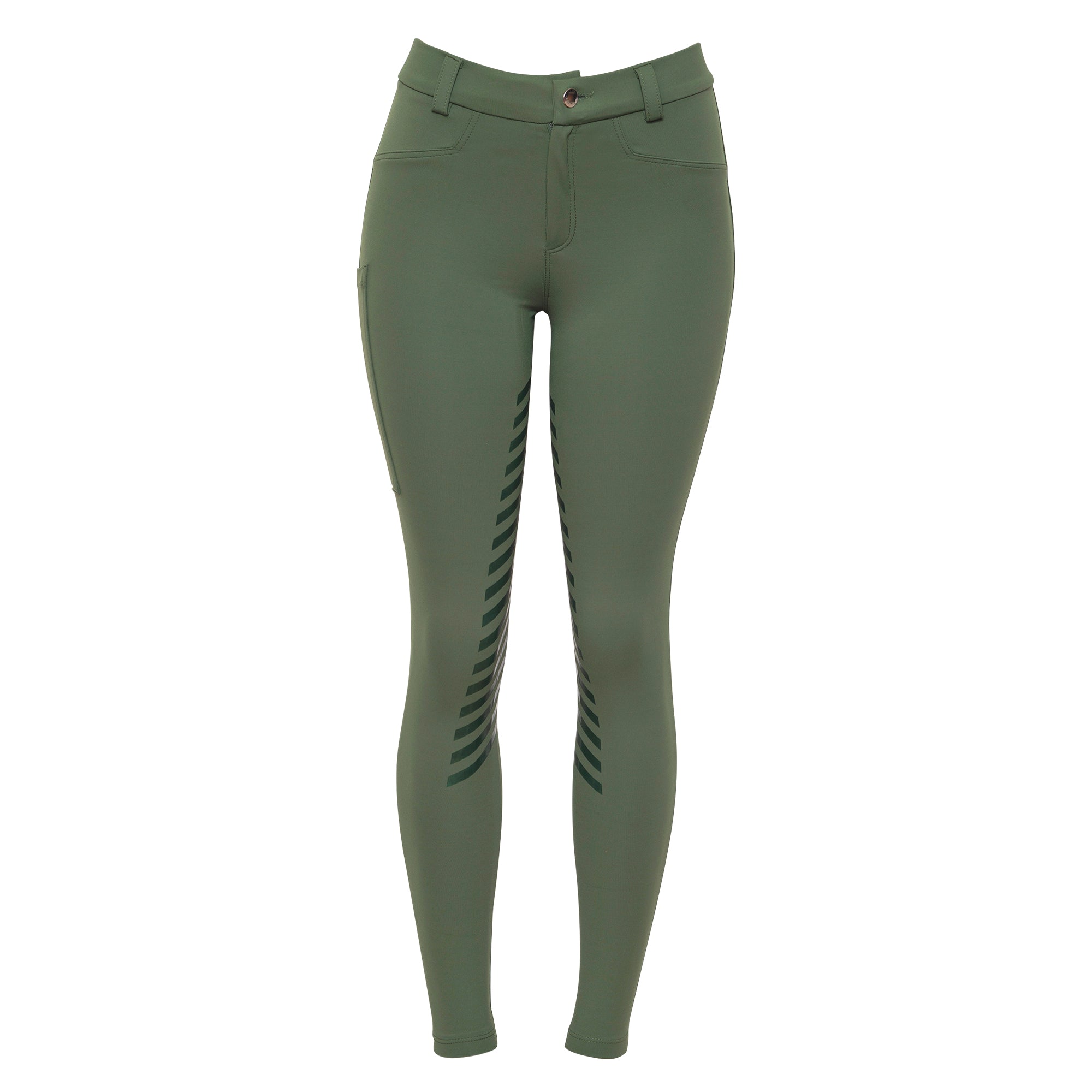 Culote Treino Hipismo - New Breeches Infantil Exército