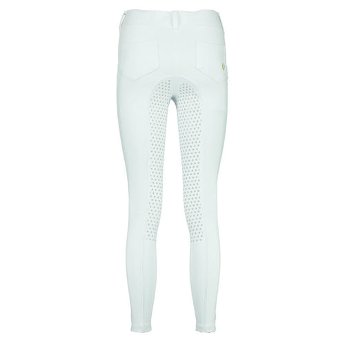 Culote Prova Hipismo All Grip Infantil Branco - Lucky_U Riders