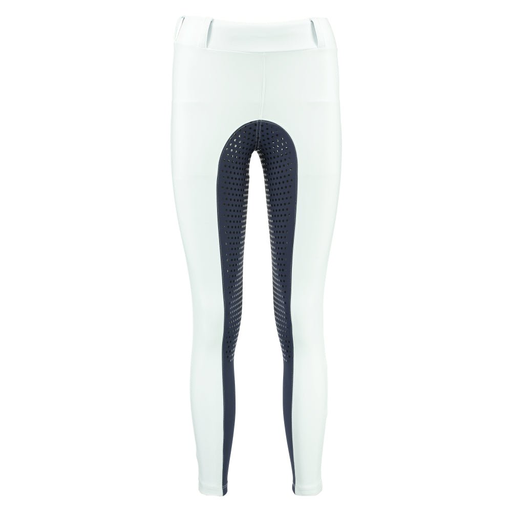 Culote Prova Hipismo All Grip Branco e Marinho - Lucky_U Riders