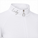 Blusa Prova Hipismo Chocker LS Branca