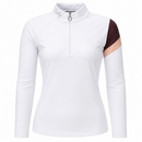 Blusa Prova Hipismo Chocker LS Branca