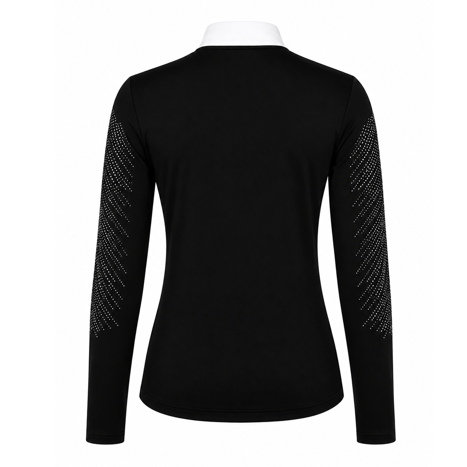 Blusa Prova Hipismo Cosmic Arms LS Preta