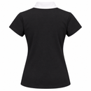 Blusa Prova Hipismo Fireworks SS Swarovski Infantil Preta