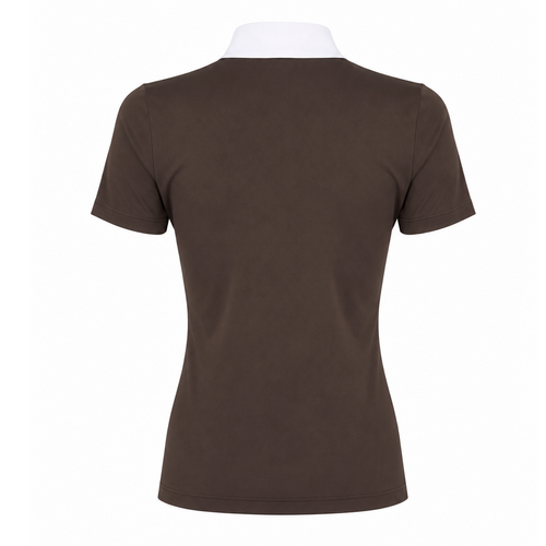 Blusa Prova Hipismo New Model SS Café