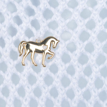 Blusa Tricô Horse Shoe Branca