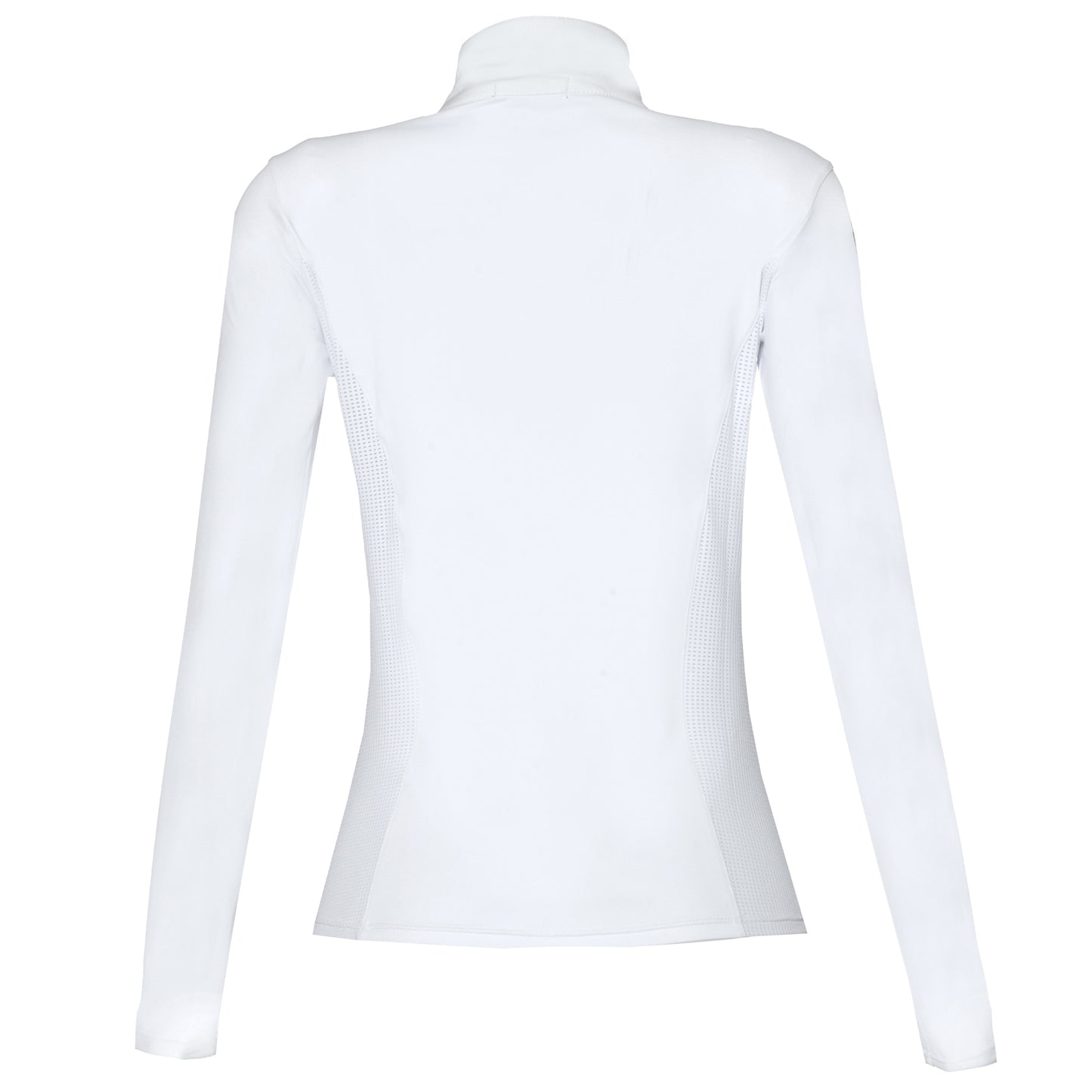 Blusa Prova Hipismo Basic Jump LS Branca - Lucky_U Riders