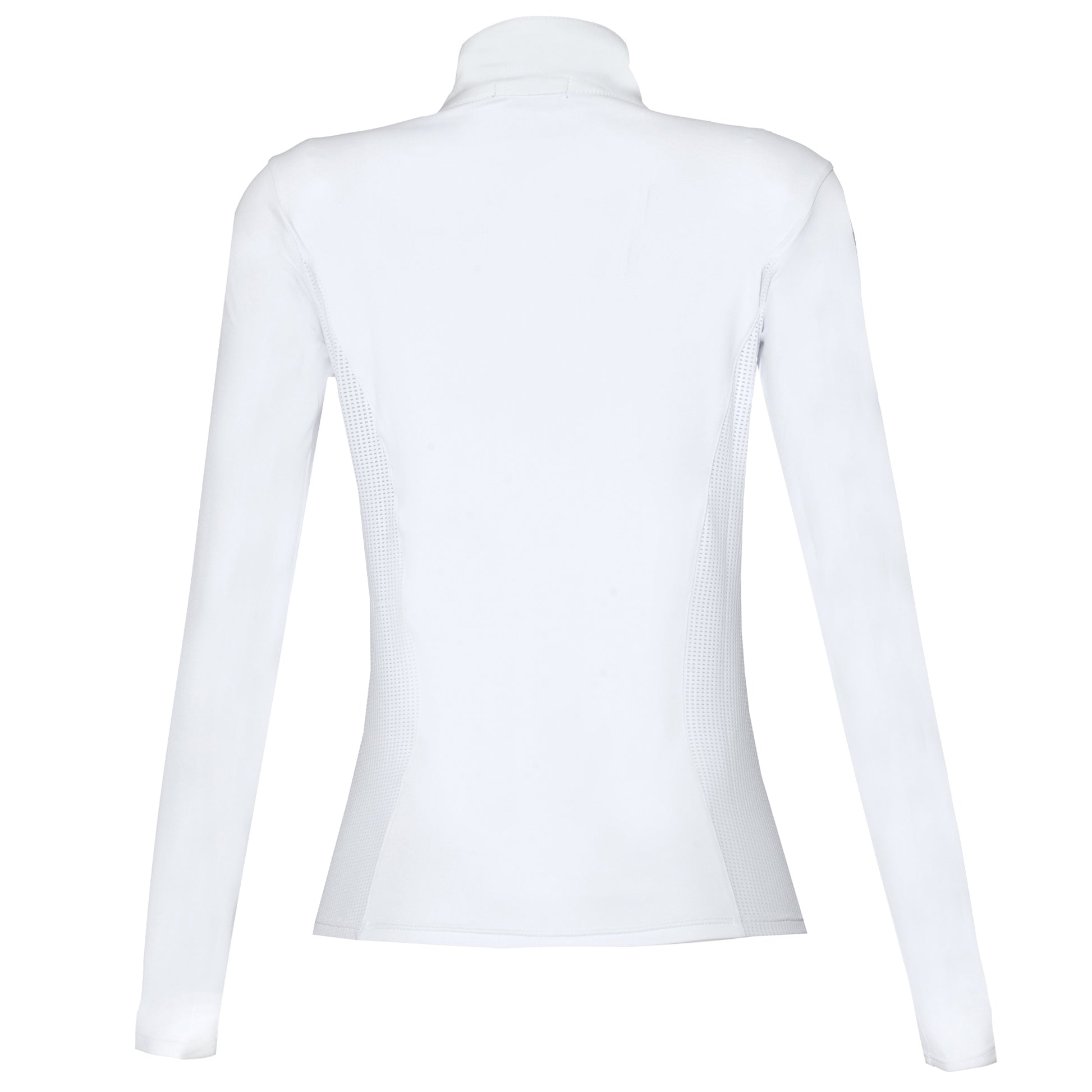 Blusa Prova Hipismo Basic Jump LS Branca - Lucky_U Riders