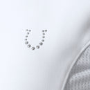 Blusa Prova Hipismo Basic Jump SS Infantil Branca - Lucky_U Riders