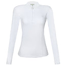 Blusa Prova Hipismo Basic Jump LS Infantil Branca - Lucky_U Riders