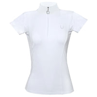 Blusa Prova Hipismo Basic Jump SS Branca