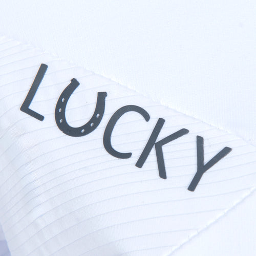 Blusa Prova Hipismo Ibiza LS Branca - Lucky_U Riders