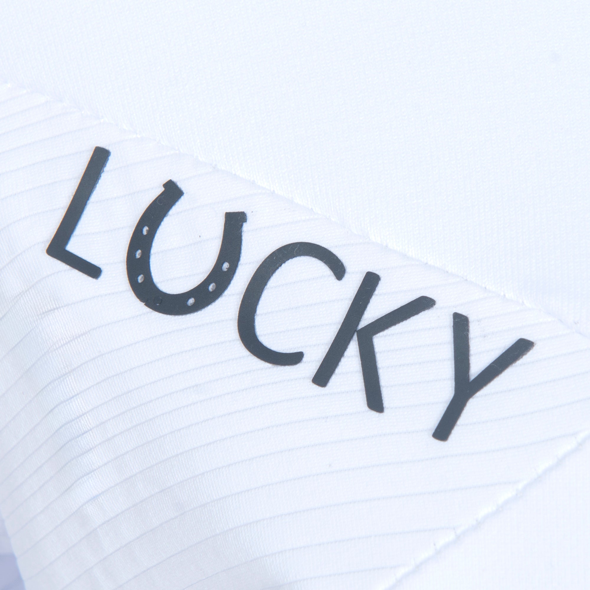 Blusa Prova Hipismo Ibiza LS Infantil Branca - Lucky_U Riders