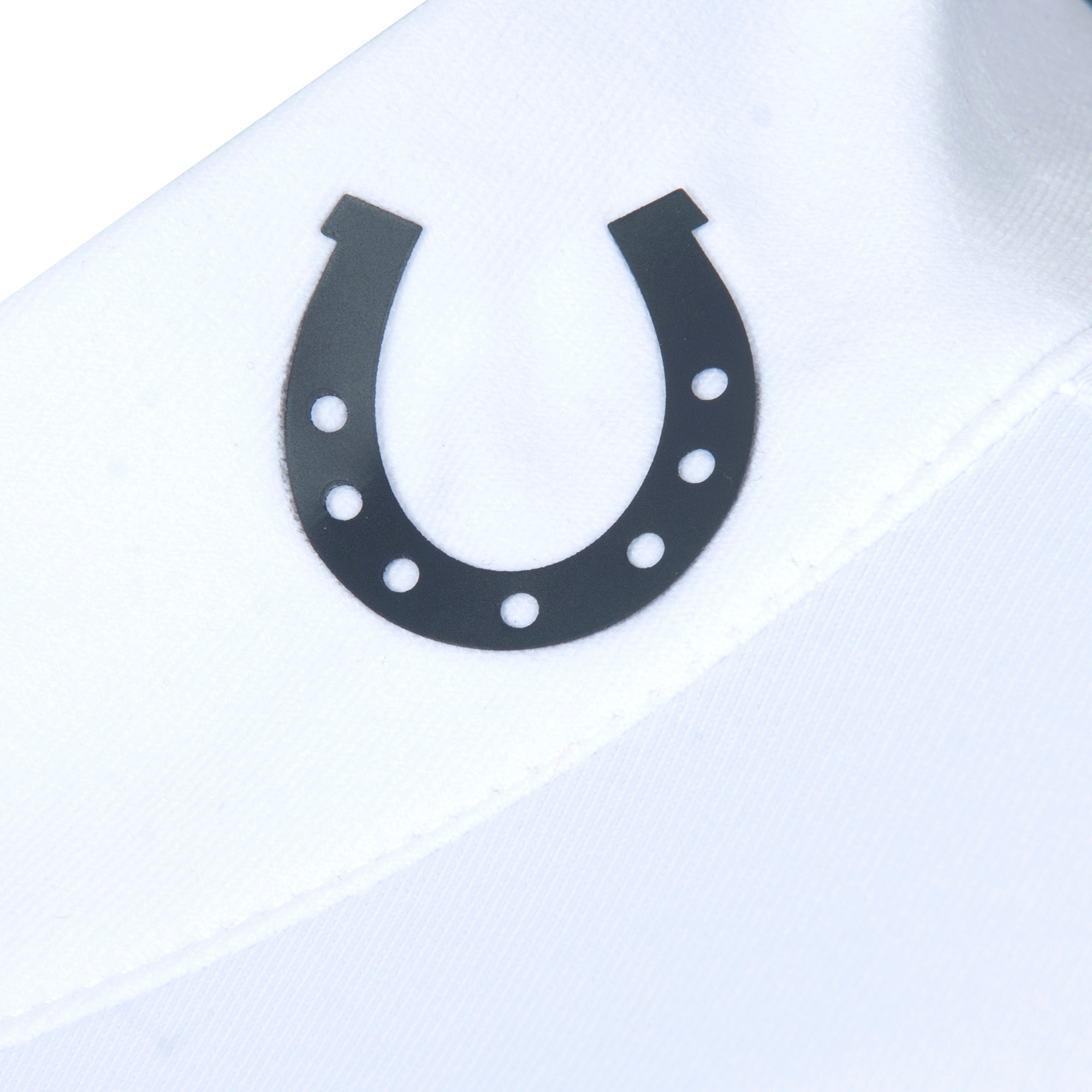 Blusa Prova Hipismo Ibiza LS Infantil Branca - Lucky_U Riders