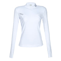 Blusa Prova Hipismo Ibiza LS Branca