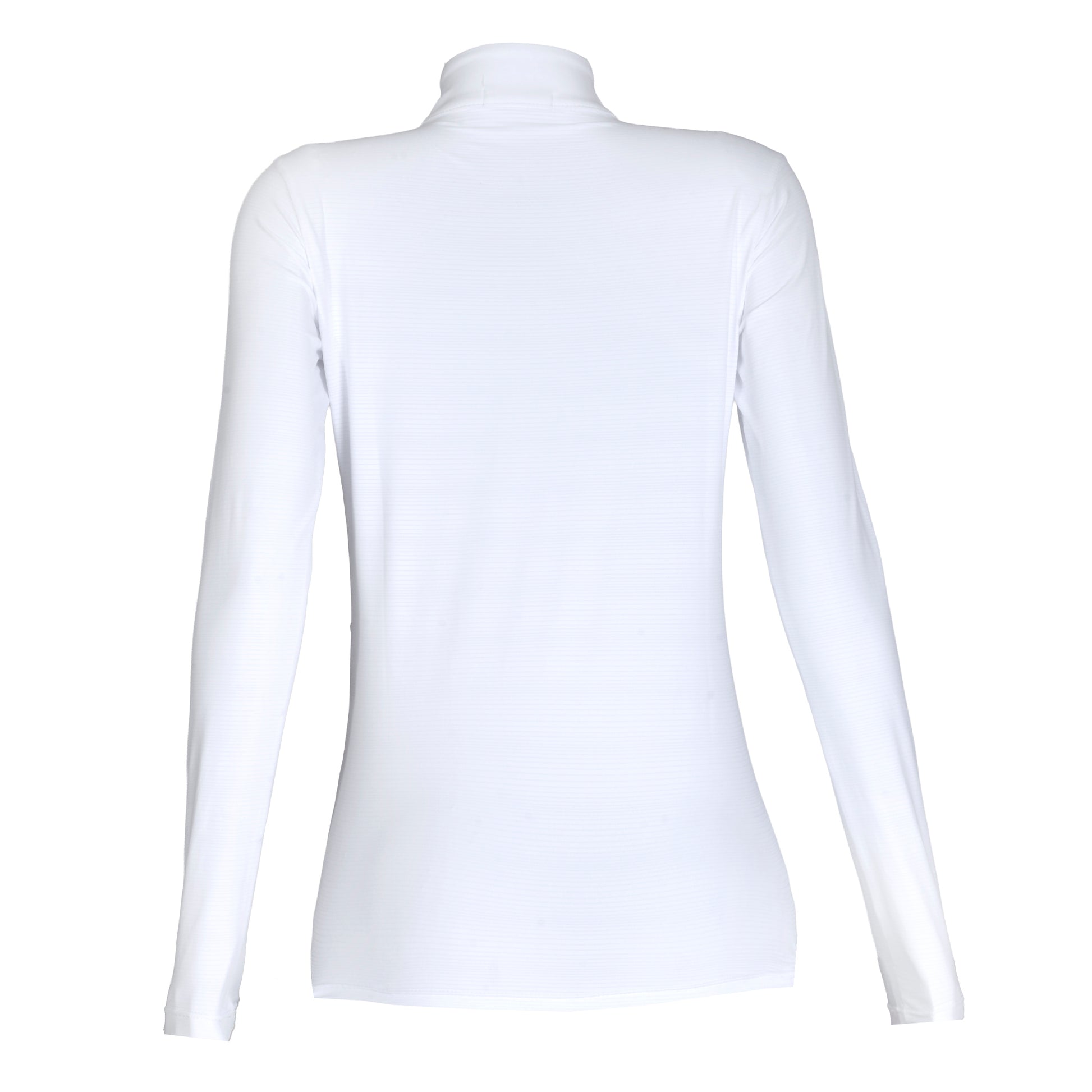 Blusa Prova Hipismo Ibiza LS Branca e Preta - Lucky_U Riders