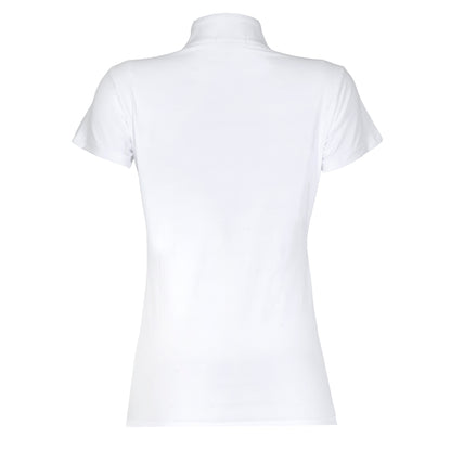 Blusa Prova Hipismo Ibiza SS Branca - Lucky_U Riders