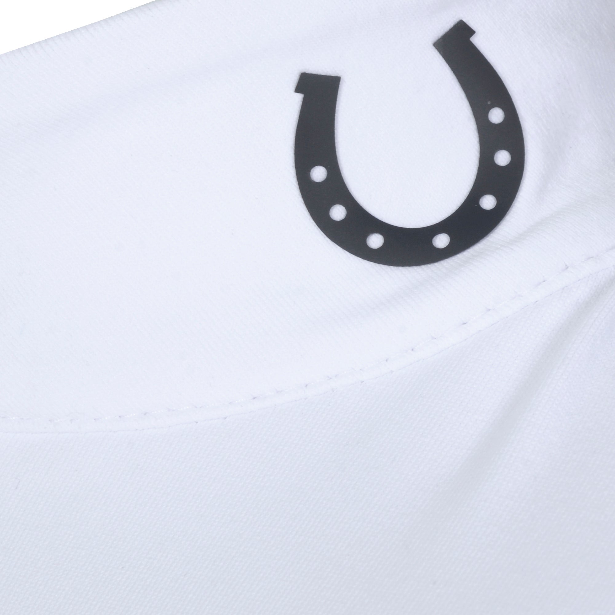 Blusa Prova Hipismo Ibiza SS Infantil Branca - Lucky_U Riders