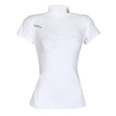 Blusa Prova Hipismo Ibiza SS Infantil Branca - Lucky_U Riders