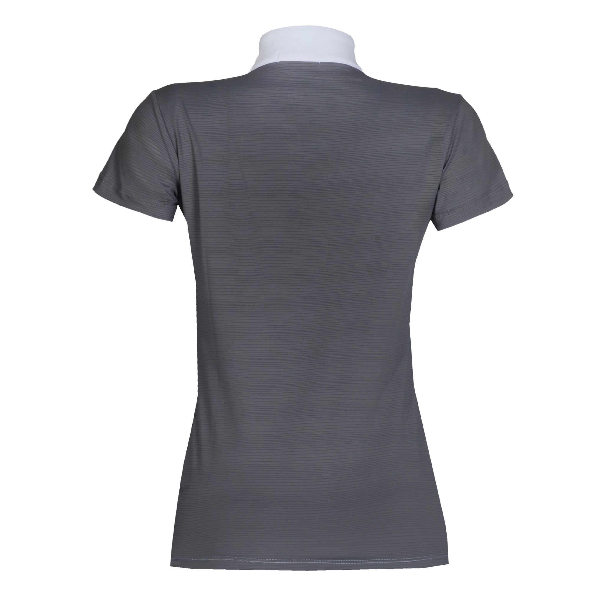 Blusa Prova Hipismo Ibiza SS Infantil Branca e Escudo