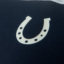 Blusa Prova Hipismo Lucky Equestrian SS Branco e Marinho - Lucky_U Riders