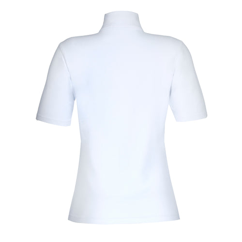 Blusa Prova Hipismo Lucky Shine SS Branca - Lucky_U Riders