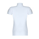 Blusa Prova Hipismo Lucky Shoe SS Embroidered SS Branca - Lucky_U Riders