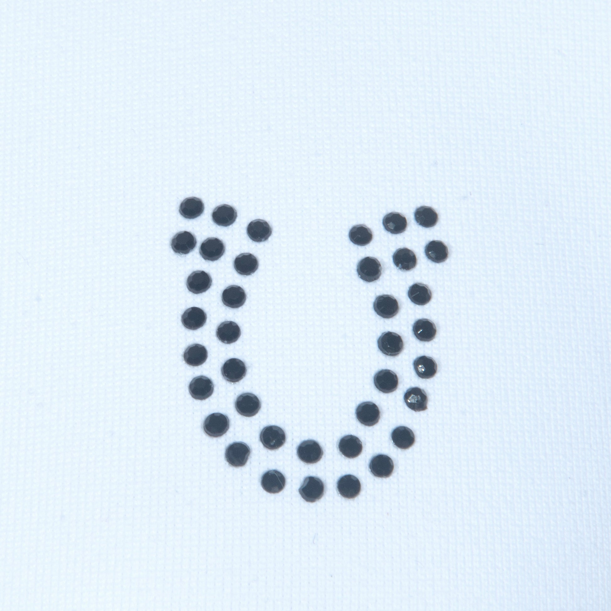 Blusa Prova Hipismo Lucky Shoe SS Embroidered SS Branca - Lucky_U Riders