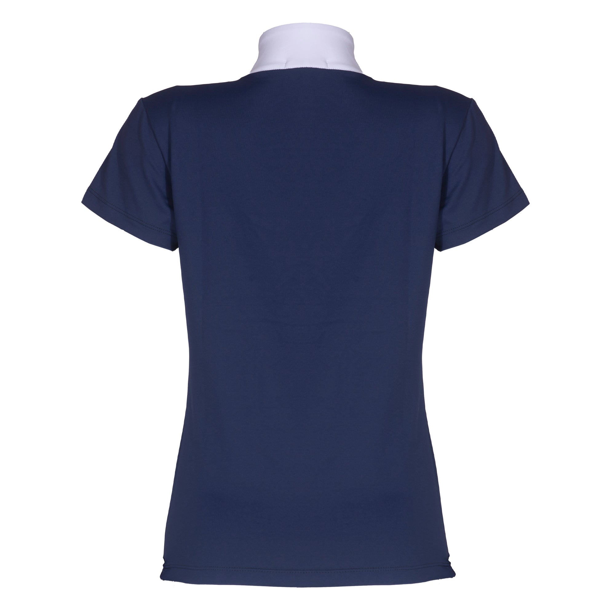 Blusa Prova Hipismo Recorte SS Marinho