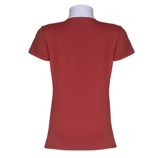 Blusa Prova Hipismo Recorte SS Infantil Tamarindo - Lucky_U Riders