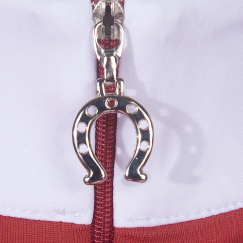 Blusa Prova Hipismo Recorte SS Tamarindo - Lucky_U Riders